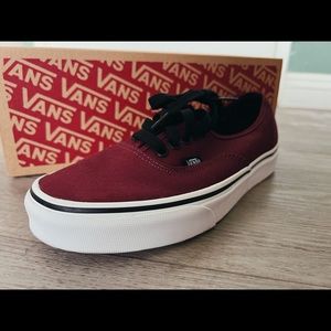 Maroon Vans